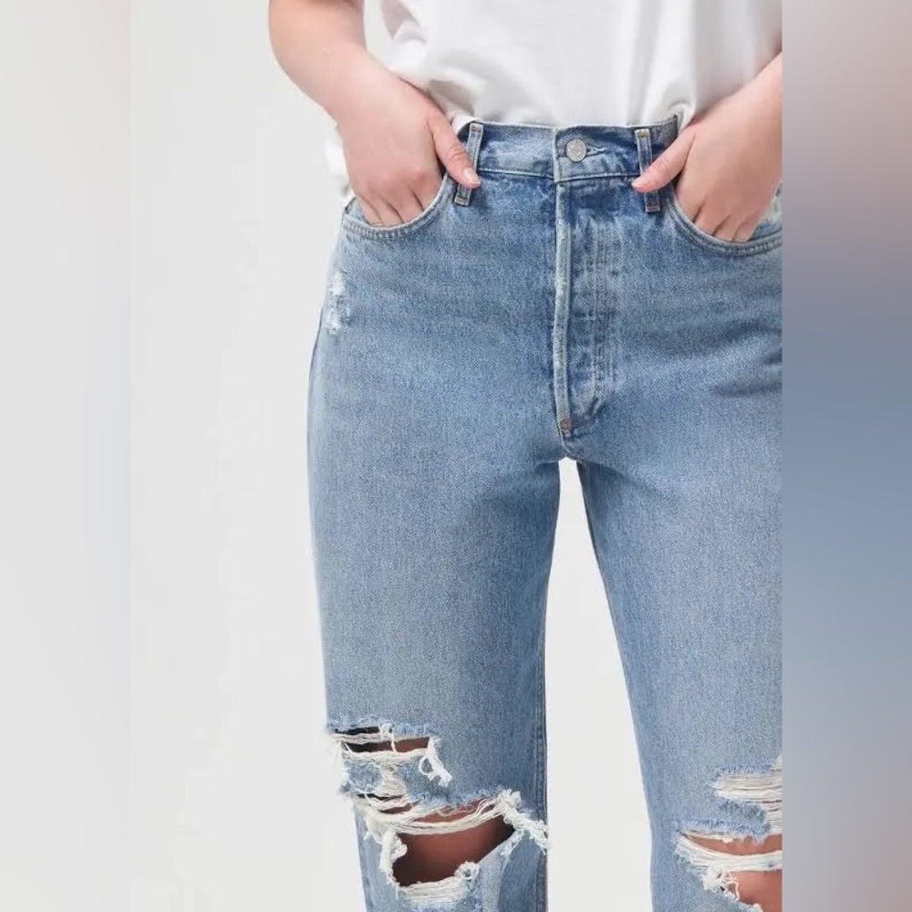Agolde 90’s Jean Mid-rise Loose Fit- in Wander - Picture 5 of 5